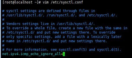 Linux对ping包的爱恨情仇